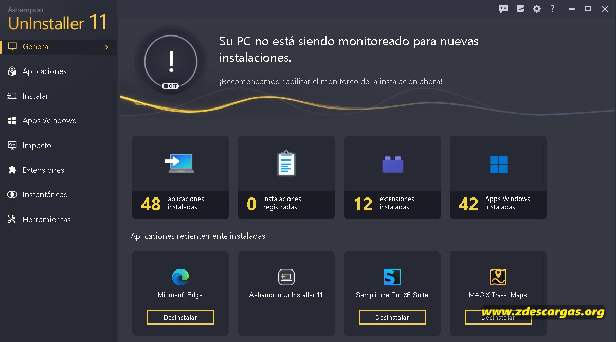 Ashampoo UnInstaller 14 (2024) Full Español [Mega] screenshot