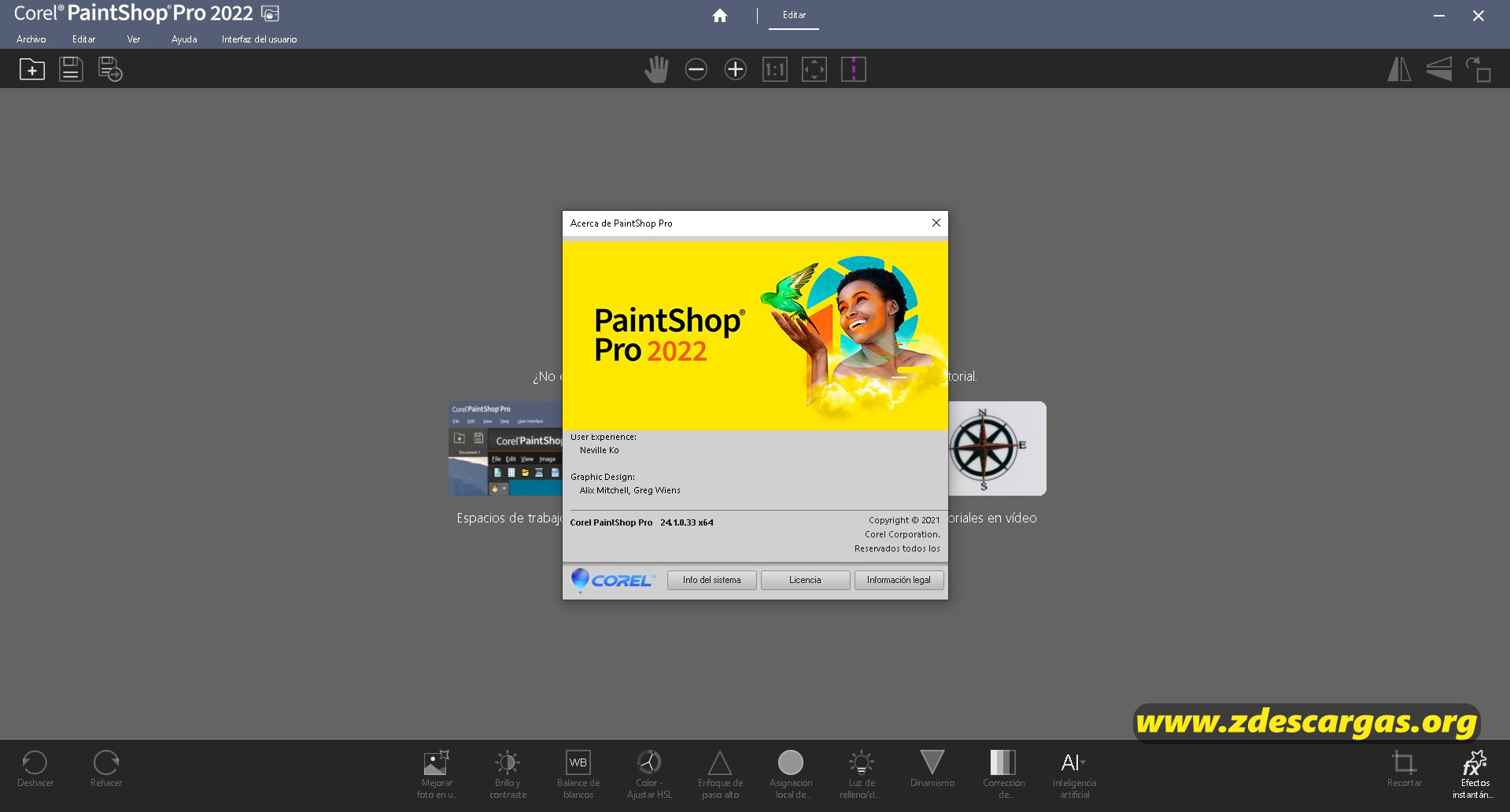 Corel PaintShop Pro 2022 Multilenguaje Español Full [Mega] screenshot
