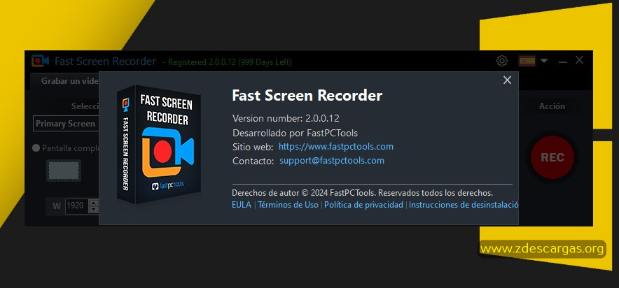 Fast Screen Recorder (2025) Full Multilenguaje [Mega] screenshot