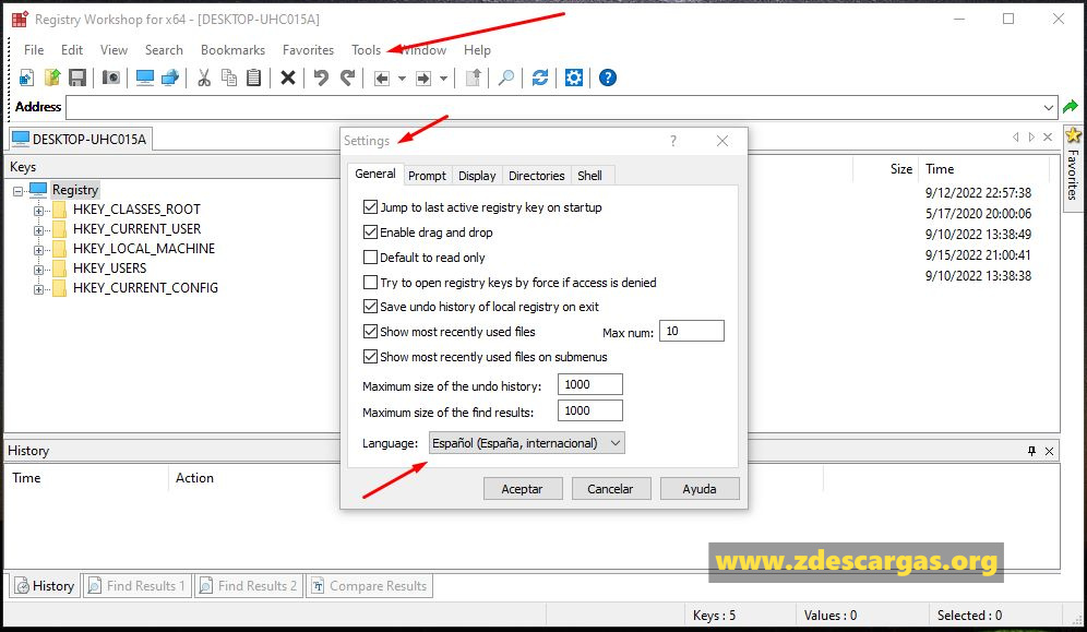 Registry Workshop (2022) Full Multilenguaje [Mega] screenshot