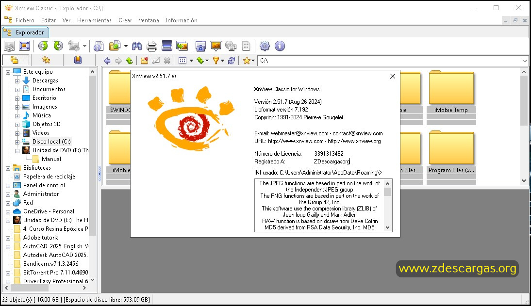 XnView (2024) Multilenguaje Full Español [Mega] screenshot