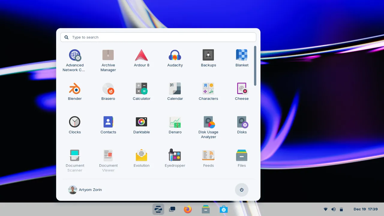 Zorin OS Pro Full Español [Mega] screenshot