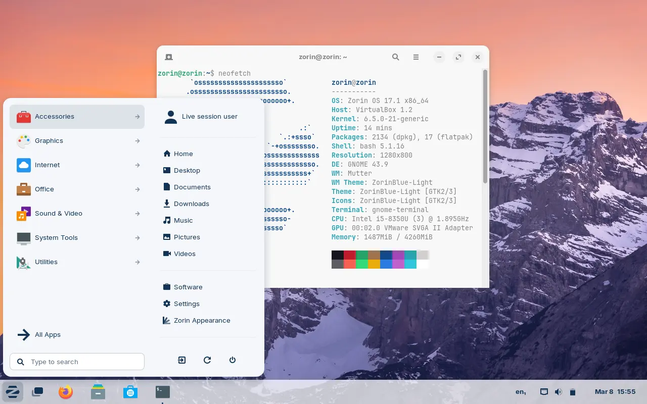 Zorin OS Pro Full Español [Mega] screenshot